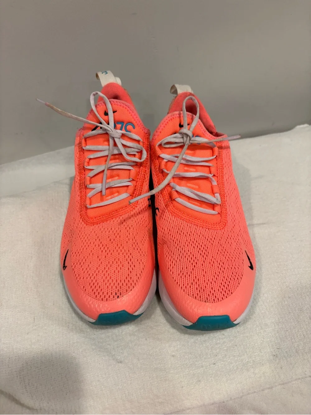 Nike Kids' Air Max 270 Pink/Coral Athletic Shoes
